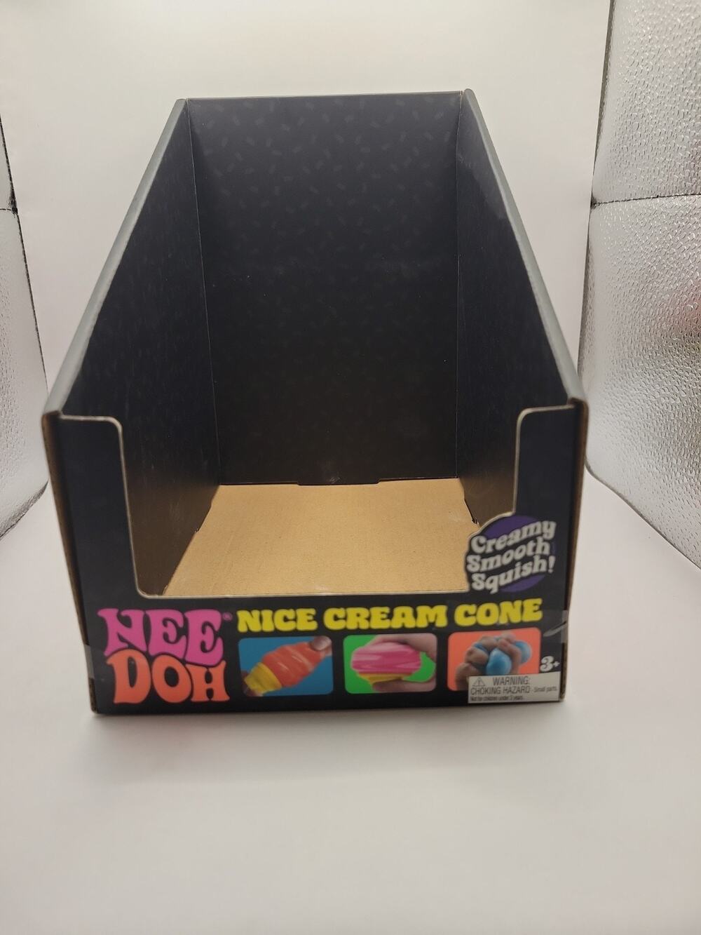 Nice Cream Cone Nee Doh Squeeze Toys Empty Box Only Display Stand NeeDoh Fidget